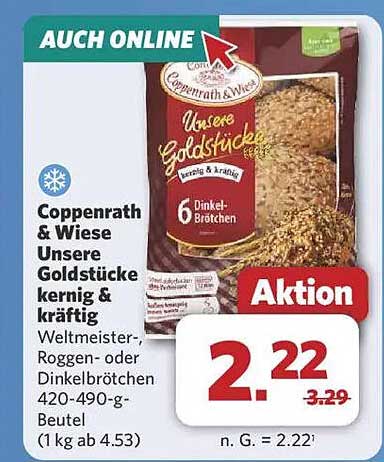 Coppenrath & Wiese Unsere Goldstücke kernig & kräftig