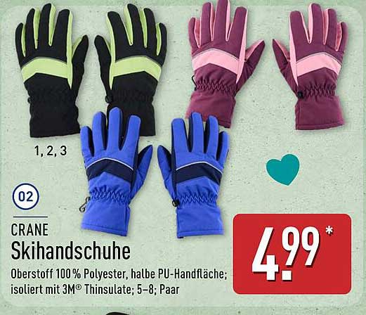 CRANE Skihandschuhe