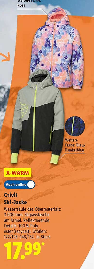 Crivit Ski-Jacke