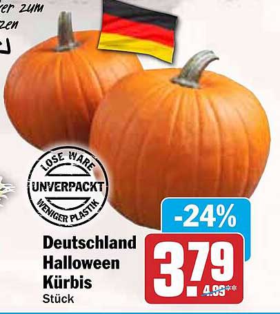 Deutschland Halloween Kürbis