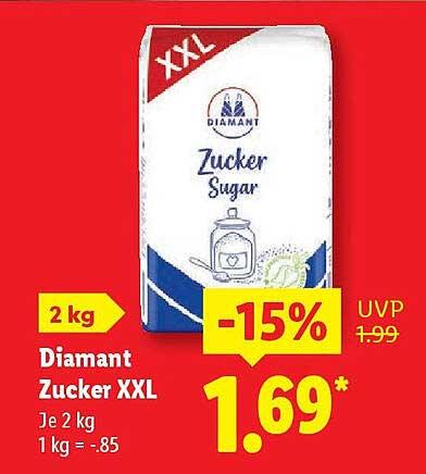 Diamant Zucker XXL 2 kg