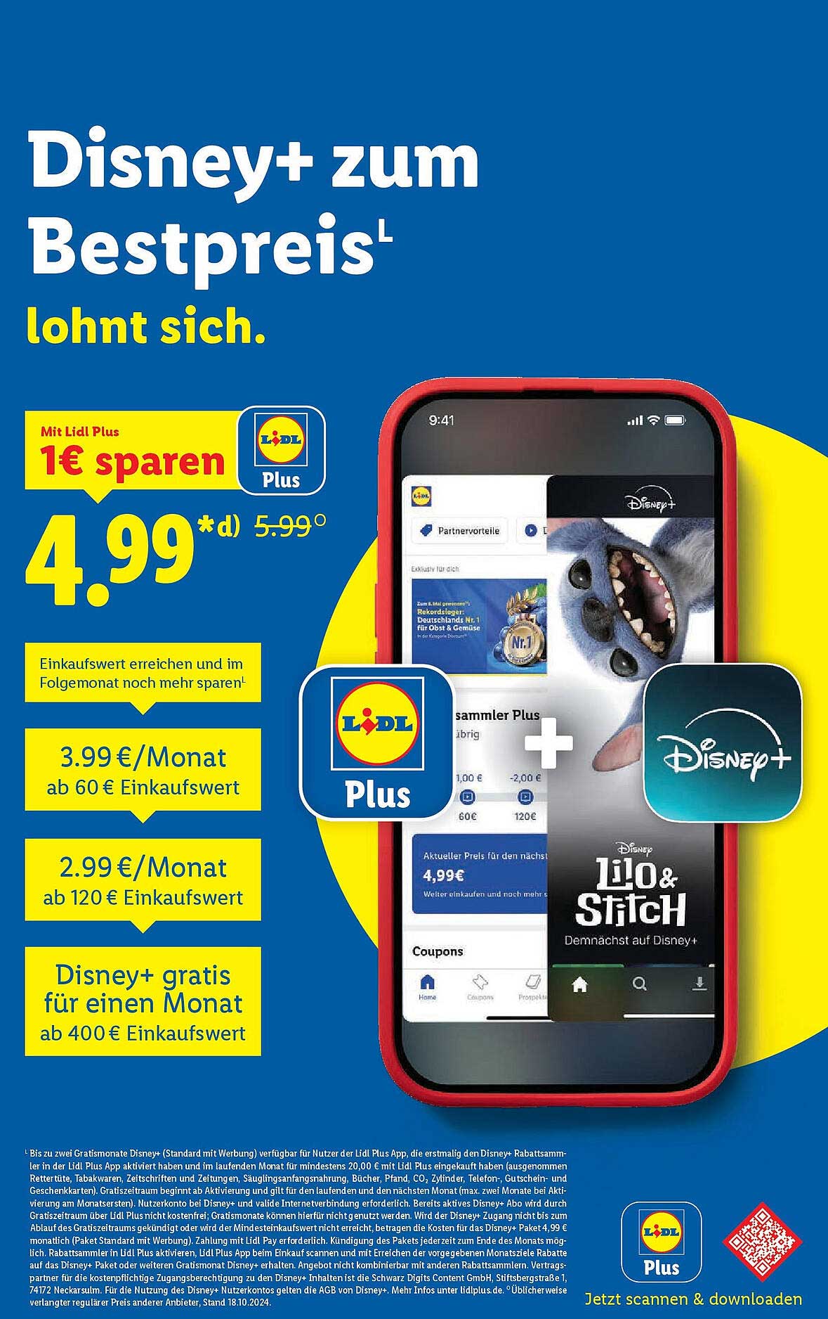 Disney+ zum Bestpreis