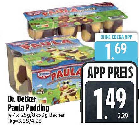 Dr. Oetker Paula Pudding 4er Pack