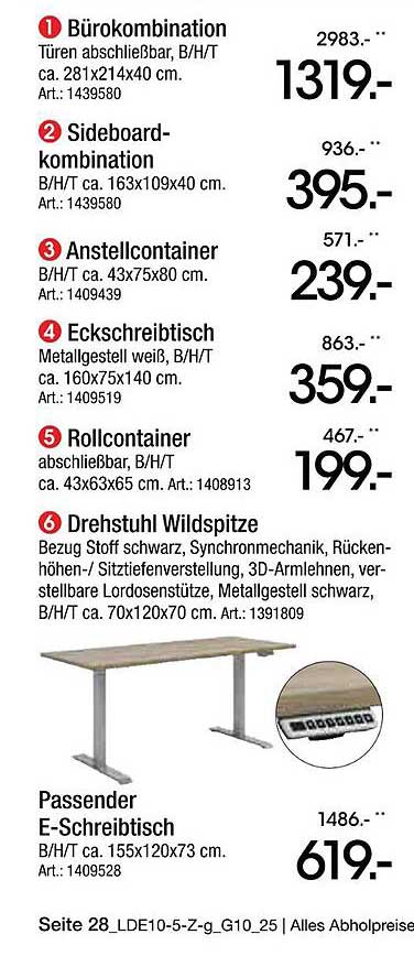 Drehstuhl Wildspitze