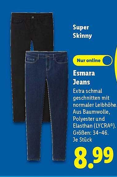 Esmara Jeans – Super Skinny