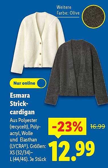 Esmara Strickcardigan - Vielseitigkeit für jede Gelegenheit