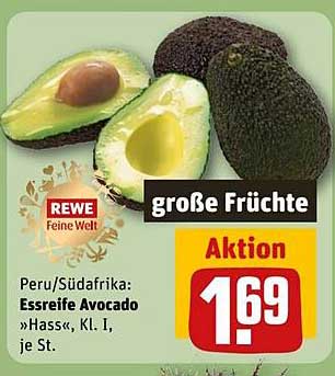 Essreife Avocado »Hass«, Kl. I, je St.