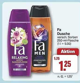 Fa Dusche versch. Sorten 250-ml-Flasche
