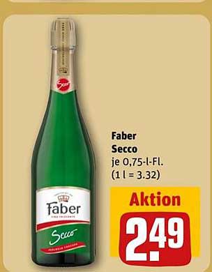 Faber Secco 0,75-l-Flasche