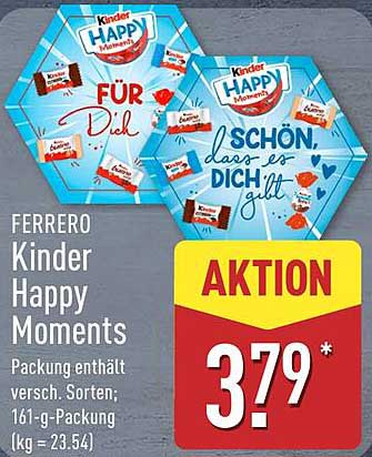 FERRERO Kinder Happy Moments