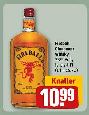 Fireball Cinnamon Whisky 0,7 l