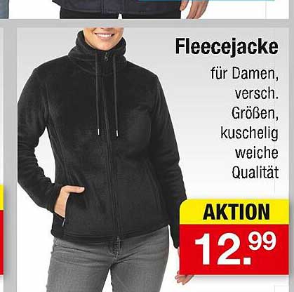 Fleecejacke für Damen, verschieden Größen, kuschelig weiche Qualität