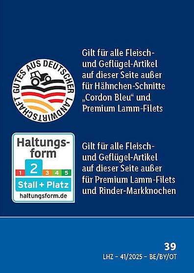 Fleisch- und Geflügelartikel - Angebote bei Lidl