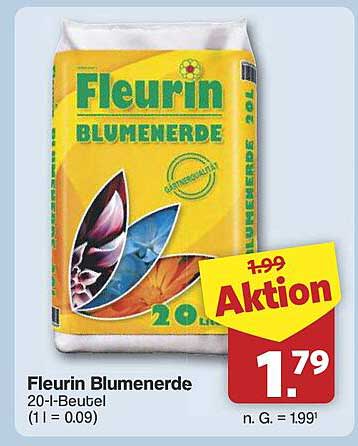 Fleurin Blumenerde 20-l-Beutel