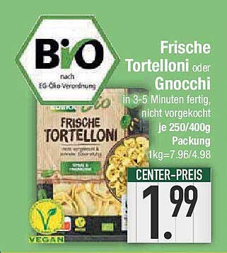Frische Tortelloni oder Gnocchi