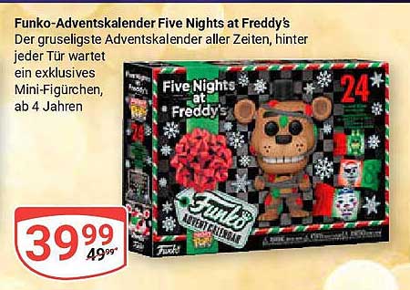 Funko-Adventskalender Five Nights at Freddy's