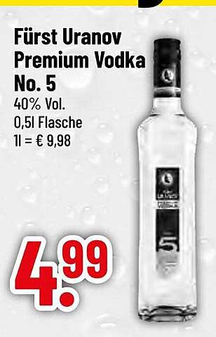 Fürst Uranov Premium Vodka No. 5