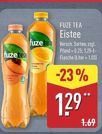 FUZE TEA Eistee - Verschiedene Sorten