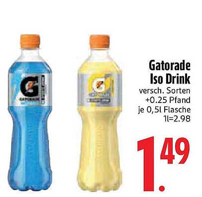 Gatorade Iso Drink - verschiedene Sorten