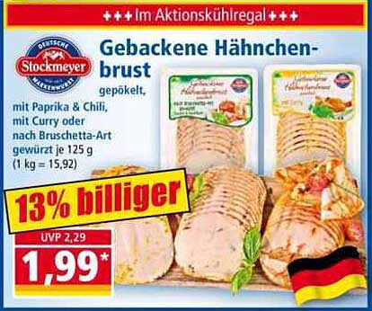 Gebackene Hähnchenbrust von Stockmeyer
