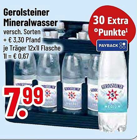 Gerolsteiner Mineralwasser
