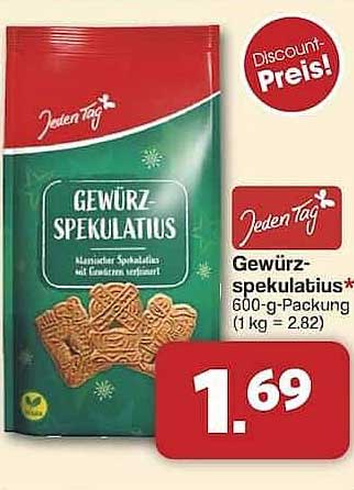 Gewürzspekulatius 600-g-Packung