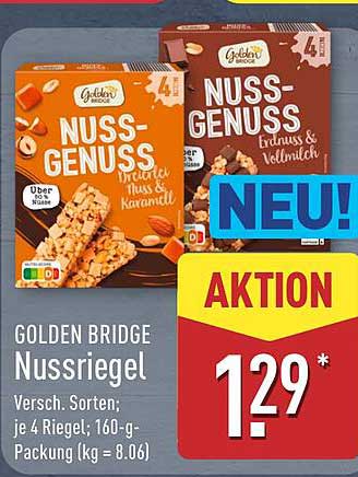 GOLDEN BRIDGE Nussriegel
