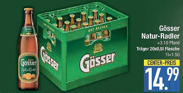 Gösser Natur-Radler - Erfrischender Genuss für unvergessliche Momente