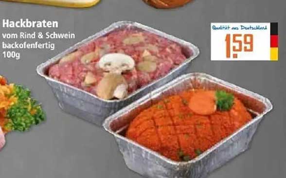 Hackbraten vom Rind & Schwein – backofenfertig 100g