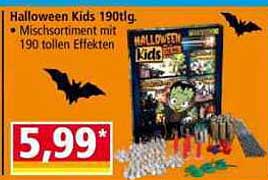 Halloween Kids 190tlg.
