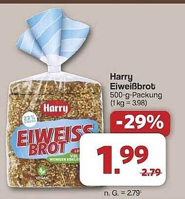 Harry Eiweißbrot 500-g-Packung