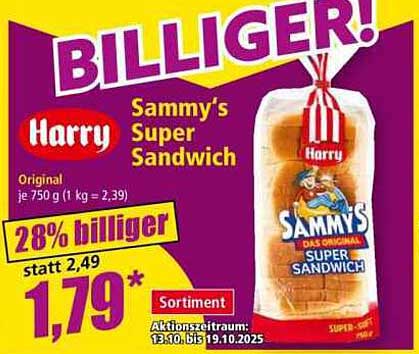 Harry Sammy's Super Sandwich