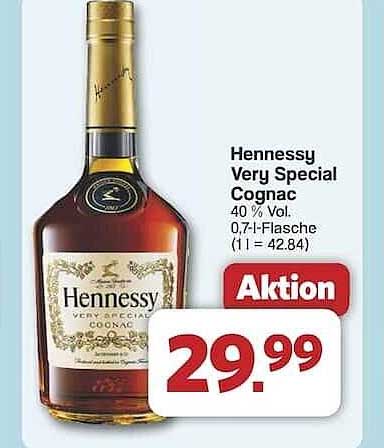 Hennessy Very Special Cognac 0,7 l - Aktion