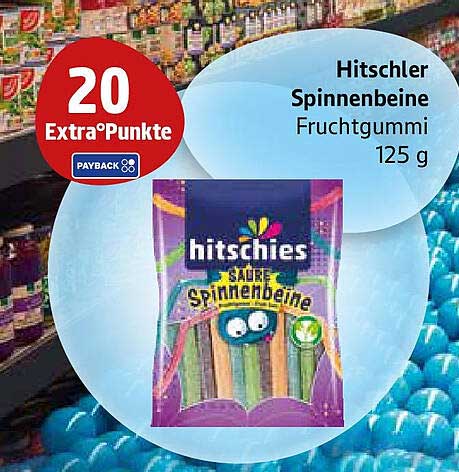 Hitschler Spinnenbeine Fruchtgummi 125 g