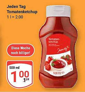 Jeden Tag Tomatenketchup 500 ml