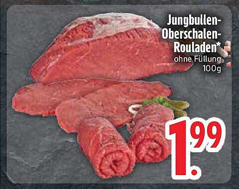 Jungbullen-Oberschalen-Rouladen
