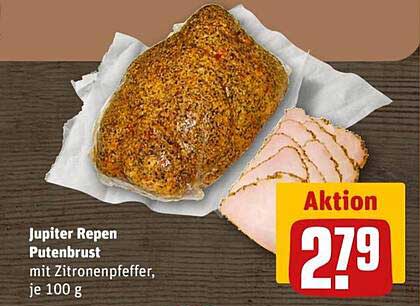 Jupiter Repen Putenbrust mit Zitronenpfeffer, je 100 g