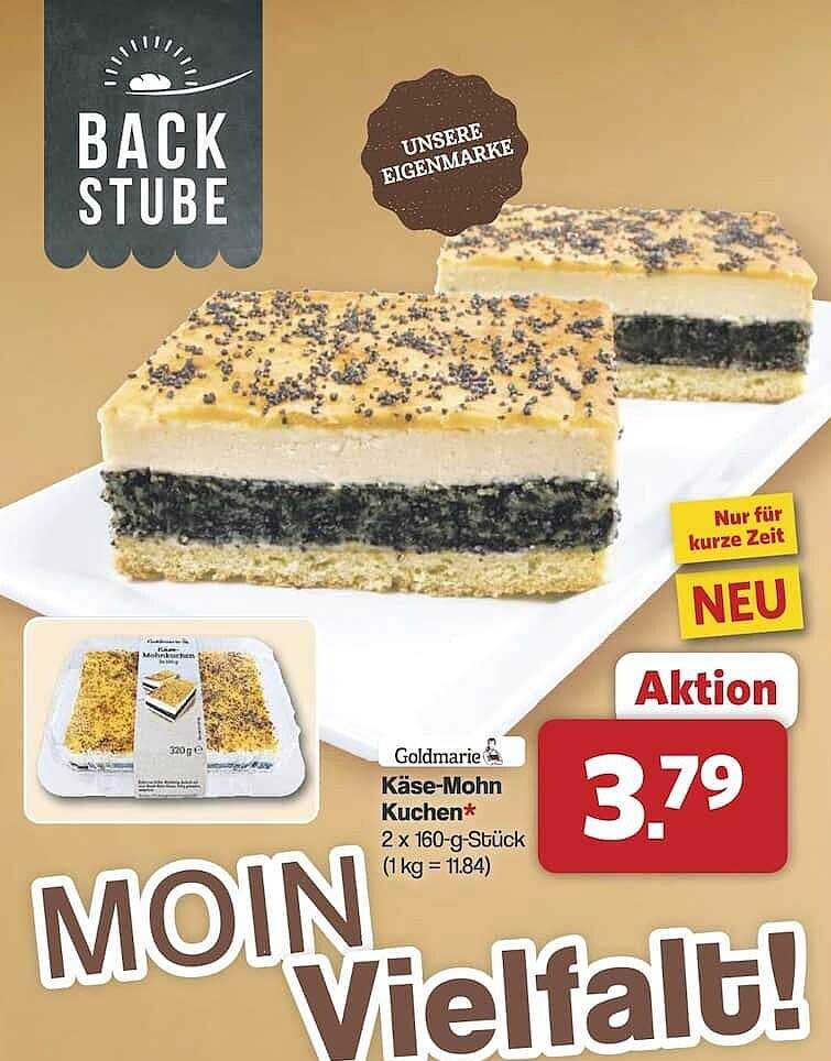 Käse-Mohn Kuchen*