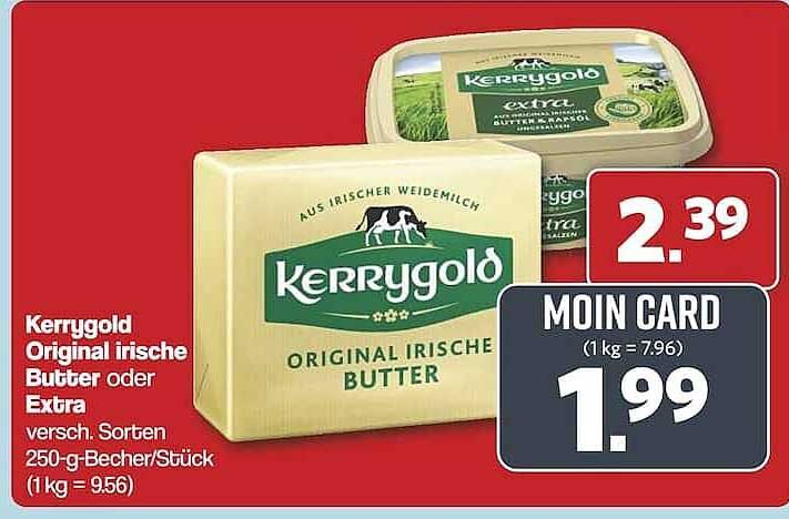 Kerrygold Original irische Butter oder Extra