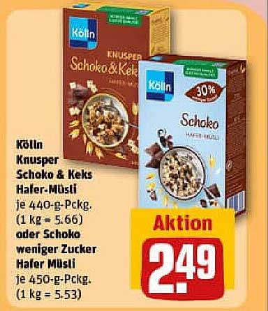 Kölln Knusper Schoko & Keks Hafer-Müsli
