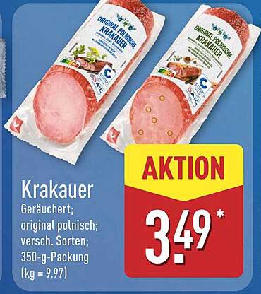 Krakauer - Original Polnisch, Gerauchert, 350 g