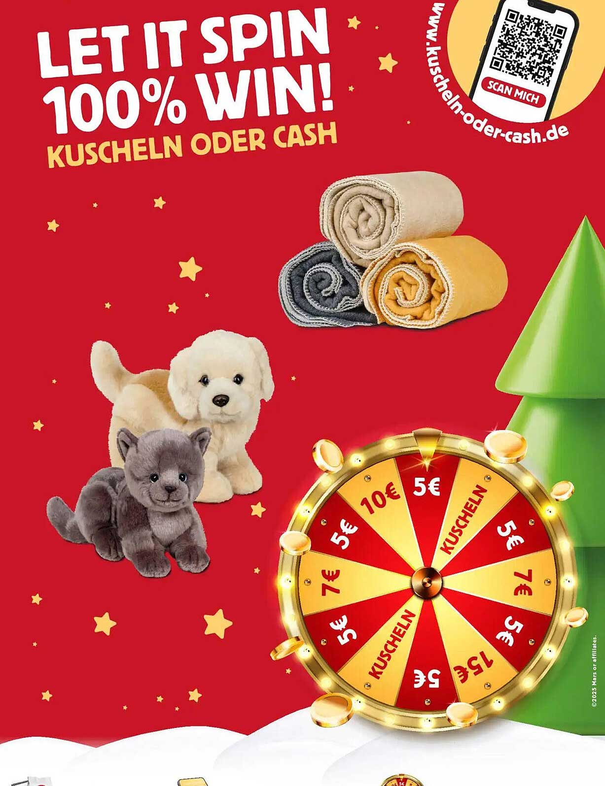Kuscheln oder Cash - 100% Win!