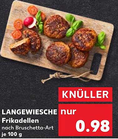 LANGEWIESCHE Frikadellen nach Bruschetta-Art je 100 g