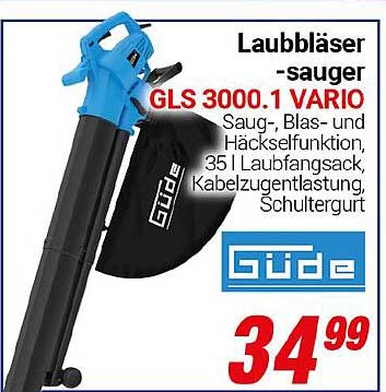 Laubbbläser-sauger GLS 3000.1 VARIO