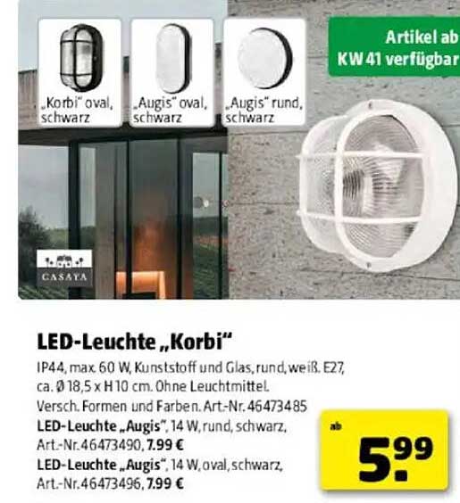 LED-Leuchte „Korbi“