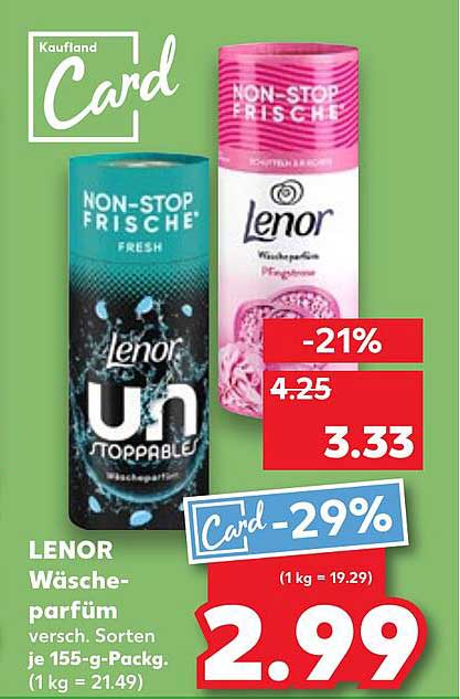 LENOR Wäscheparfüm - Non-Stop Frische