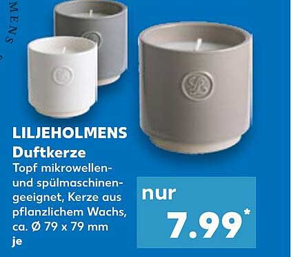 LILJEHOLMENS Duftkerze