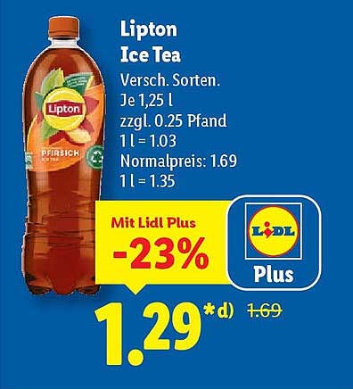 Lipton Ice Tea - Erfrischung für jeden Geschmack