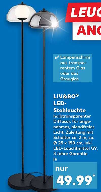 LIV&BO® LED-Stehleuchte
