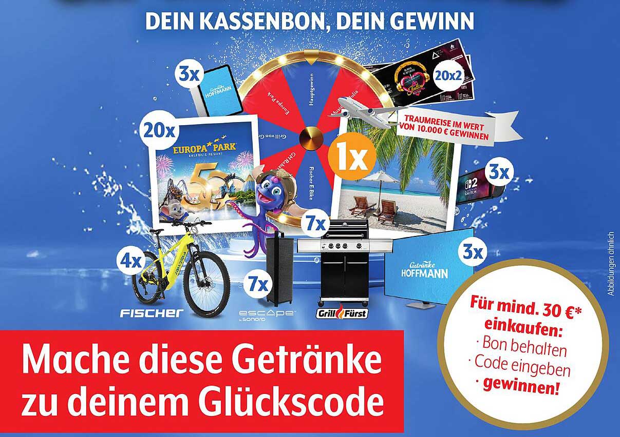 Mach diese Getränke zu deinem Glückscode